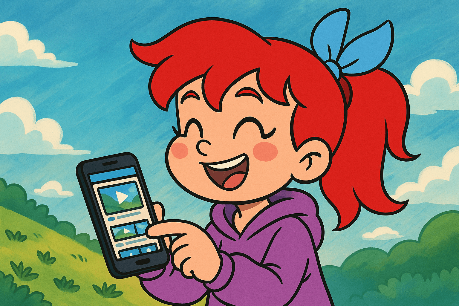 Short video feed learning